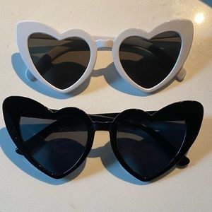 Unbranded | 2 pairs of heart sunglasses